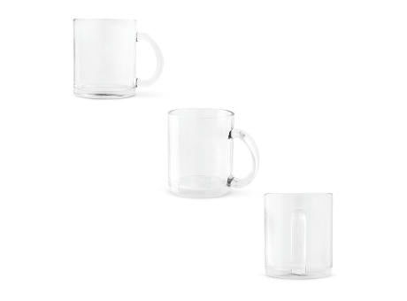 CARMO. Glastasse (350ml) geeignet für Sublimation