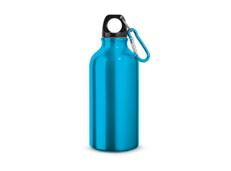 LANDSCAPE S. Aluminium-Sportflasche mit Karabiner 400 ml