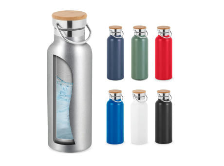 RAGNAR. Trinkflasche aus Edelstahl (36% recycelt) (570 mL), doppelwandig und vakuumisoliert