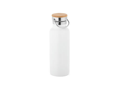 RAGNAR. Trinkflasche aus Edelstahl (36% recycelt) (570 mL), doppelwandig und vakuumisoliert