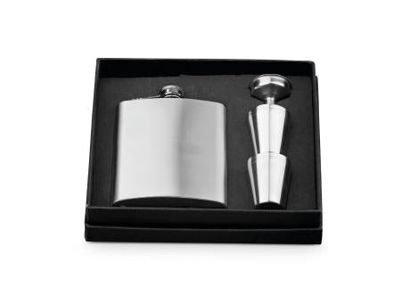 NOVAK. Set aus Edelstahlflasche und Gläsern 200 mL