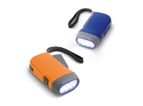 EDDIE. Dynamo Taschenlampe mit 3-LEDs