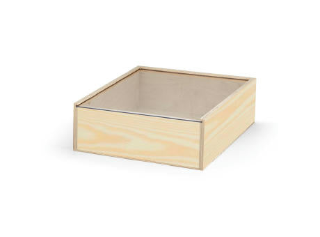BOXIE CLEAR L. Holzschachtel L