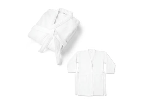 RUFFALO LARGE. Bademantel (350 g/m²) aus Baumwolle (82%) und recycelter Baumwolle (18%)