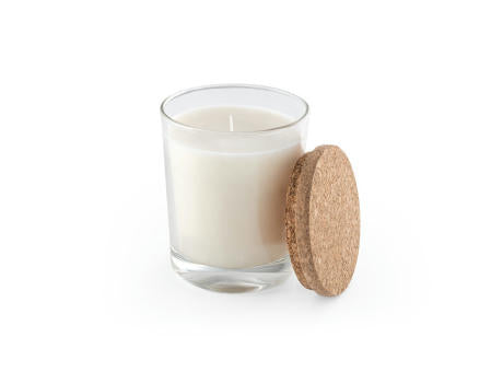 ZEN 180. Aromatische Kerze in einem Glasbecher mit Korkdeckel 180 g