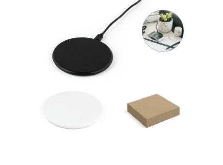 SOVERY. Schnelles 10W wireless Ladegerät aus Recyceltes ABS (100% rABS)