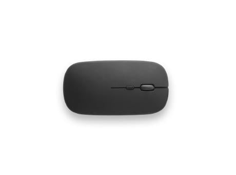KHAN. Wireless Maus mit 500mAh Akku aus recyceltes ABS (100% rABS)