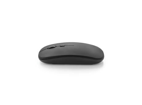 KHAN. Wireless Maus mit 500mAh Akku aus recyceltes ABS (100% rABS)