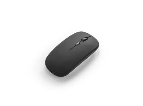 KHAN. Wireless Maus mit 500mAh Akku aus recyceltes ABS (100% rABS)