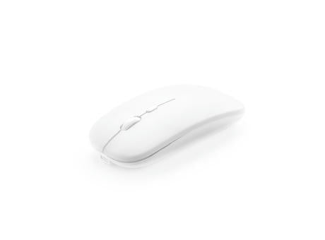 KHAN. Wireless Maus mit 500mAh Akku aus recyceltes ABS (100% rABS)