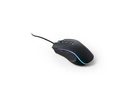 THORNE MOUSE RGB. Gaming-Maus mit 1.5 m Kabel und RGB-LED-Leuchten aus ABS