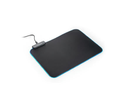 THORNE MOUSEPAD RGB. Gaming-Mauspad mit RGB-LED-Leuchten aus Polyester