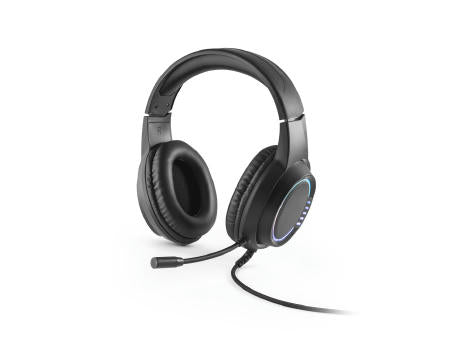 Thorne Headset RGB. Gaming-Kopfhörer mit 2 m Kabel, Mikrofon und RGB-LED-Leuchten aus ABS