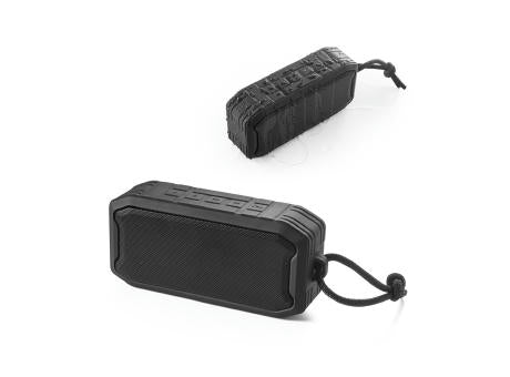 SHEERAN. Lautsprecher 10W mit 9 Stunden Akkulaufzeit und IPX7 aus recyceltes ABS