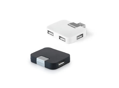 JANNES. HUB mit 4 USB-A-Anschlüssen aus ABS
