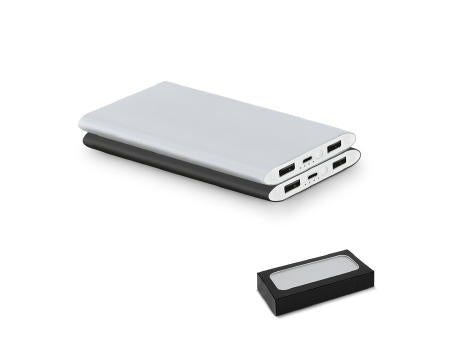 NOBEL. Powerbank 7'200 mAh aus Recyceltes Aluminium (100 % rAL)