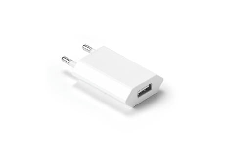 WOESE. Netzadapter USB-A 5W aus recyceltes ABS (100% rABS)