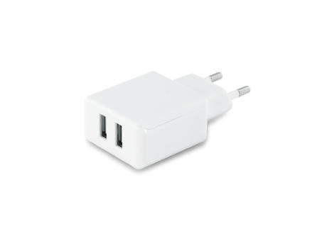 REDI. USB-Adapter aus ABS mit 2 Ausgängen