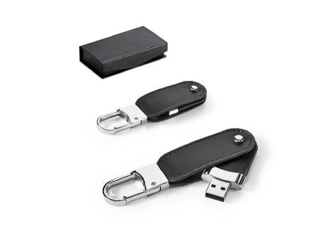 BRAGG 8GB. USB-Speicher mit 8GB und Karabinerclip aus PU