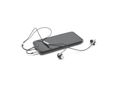 VIBRATION. In-Ear Kopfhörer aus Metall und ABS mit Mikrofon