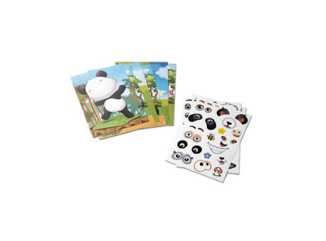 MADAGASCAR. Sticker-Set mit sechs Blättern