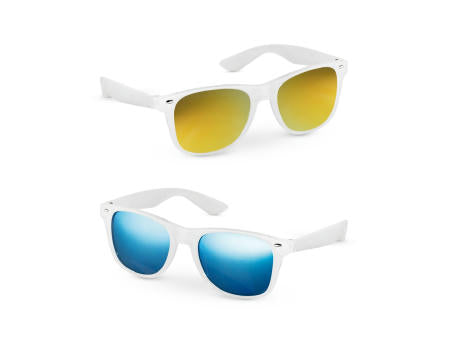 MEKONG. Sonnenbrille aus Polycarbonat mit verspiegelten Brillengläsern