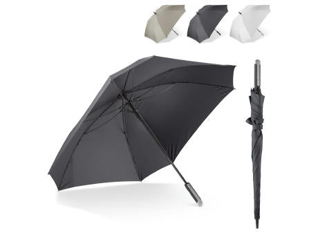 Luxus 27” quadratischer Regenschirm mit Hülle