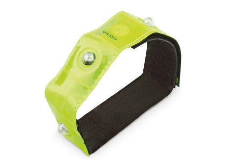 VISIBLE. Armband, reflektierend mit 4 roten LEDs