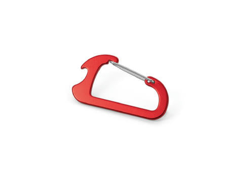 CLOSE. Karabiner aus Aluminium mi Kapselöffner