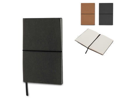 Notizbuch mit Einband aus recycelten Leder Din A5