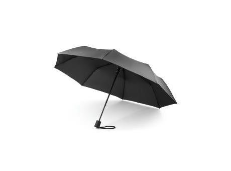 CIMONE. Faltbarer Regenschirm aus recyceltem Polyester (100% rPET) 190T Pongé mit automatischer Öffnung