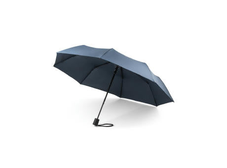 CIMONE. Faltbarer Regenschirm aus recyceltem Polyester (100% rPET) 190T Pongé mit automatischer Öffnung