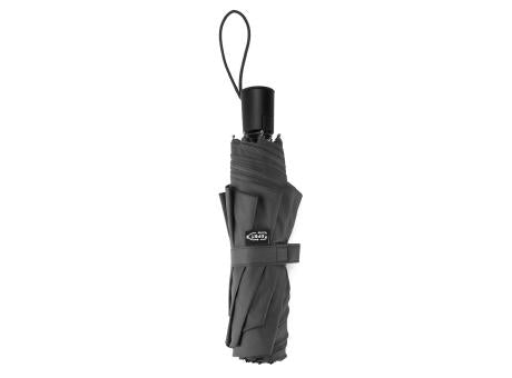 SKYLAR. 2-in-1-Regenschirm mit Einkaufstasche inklusive. Dieser ist aus recyceltem Polyester