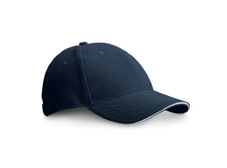 CHRISTOPHE. Sandwichmütze aus 100% Baumwolle (260 g/m²)