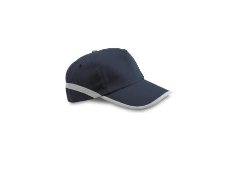 JONES. Kappe aus Polyester (160 g/m²) mit Reflektorelementen