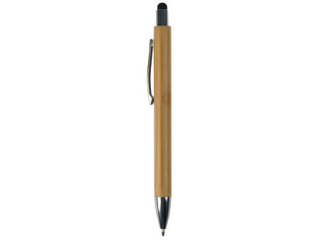 Bambus Kugelschreiber New York mit Touchpen
