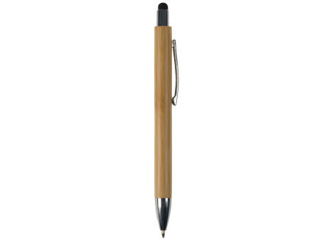 Bambus Kugelschreiber New York mit Touchpen