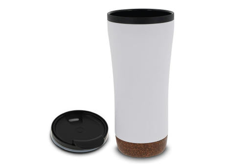 Doppelwandiger Becher mit einem Korkboden 480ml