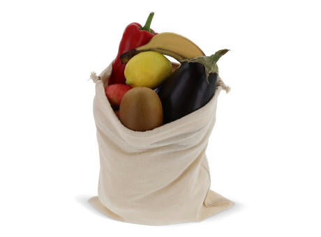 Zuziehbeutel OEKO-TEX® Baumwolle 140g/m² 30x45cm