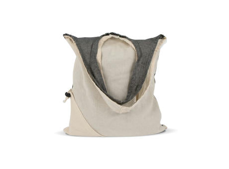 Einkaufstasche Recycelte Baumwolle OEKO-TEX® 140g/m² 38x42cm