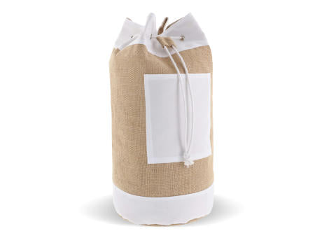 Seesack aus Baumwolle und Jute