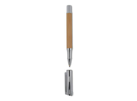 Kugelschreiber und Rollerball Bambus