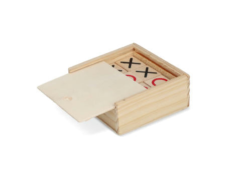 Tic Tac Toe Set in Holzkiste