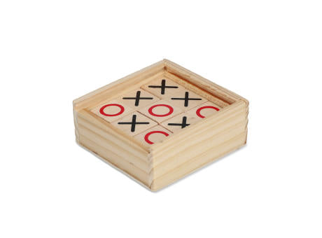 Tic Tac Toe Set in Holzkiste