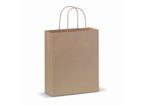 Kraftpapiertüte 90g/m² 22x10x31cm