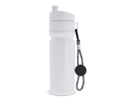 Sportflasche mit Rand und Kordel 750ml