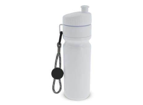 Sportflasche mit Rand und Kordel 750ml