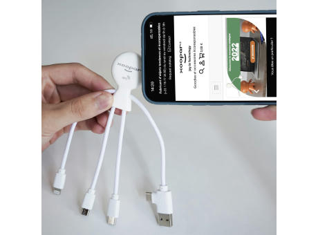 2099 | Xoopar Mr. Bio Smart Charging cable with NFC