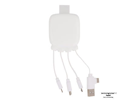 3192 | Xoopar Octopus Gamma 2 Powerbank with Bio Charging cable 3000mAh