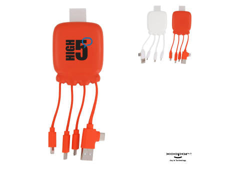 3192 | Xoopar Octopus Gamma 2 Powerbank with Bio Charging cable 3000mAh